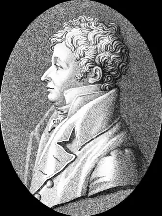 portrait en noir et blanc d'une personnalité