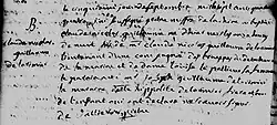 Acte de baptême de Claude Nicolas Guillaume de Lorimier. 5 septembre 1744. Paroisse Saints-Anges-de-Lachine de la ville de Lachine.