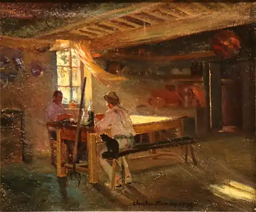 Intérieur de ferme (1903), Avignon, musée Louis-Vouland.
