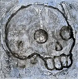 Sans titre, acrylique sur toile 40x40cm, 2013