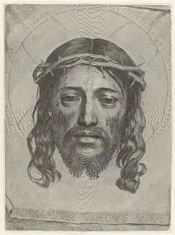 Le Linge de sainte Véronique (1649), gravure.