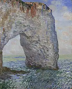 Le Manneporte à Étretat, 1886.