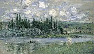 Vétheuil-sur-Seine -  Claude Monet, 1880.