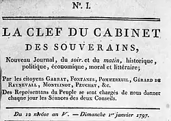 La Clef des cabinets des souverains