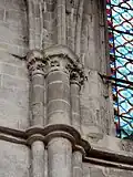 Chapiteaux du doubleau.