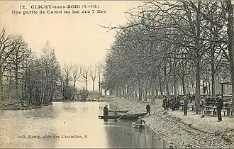 Le lac des Sept-Îles.