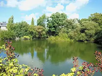 L'ancienne carrière de granite ennoyée de Tuloc.