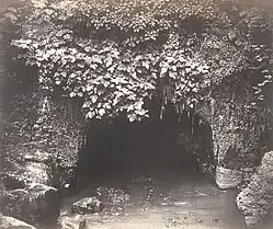 Vestiges de la cloaca maxima débuté et entreprise sous l'égide de Tarquin l'Ancien.