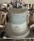 Sixième cloche du clocher, fondue en 1854 par Gédéon Morel. 478kg. Elle sonne en sol#3.