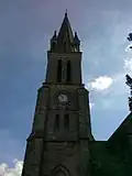 Le clocher de l'église Saint-Pierre.