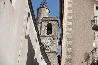 Clocher de l'église.