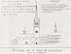 Clocher de l'église Notre-Dame