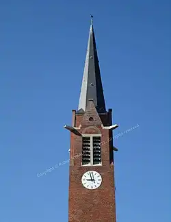 Clocher de l'église Saint-Louis de Rouvroy.