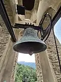 Les cloches situées au quatrième niveau du campanile.