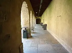 Les galeries du cloître.