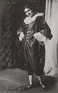 La danseuse Clotilde von Derp, vers 1920.