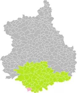 Cloyes-sur-le-Loir dans son arrondissement.