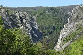 La clue depuis le nord.