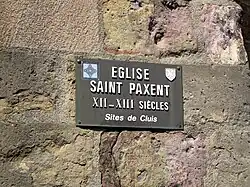 La plaque signalétique, en 2008.