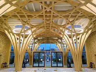 Atrium de la Mosquée Centrale.