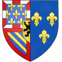 Description de l'image CoA Michelle of Valois.png.