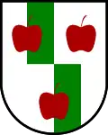 Blason de Moravecké Pavlovice