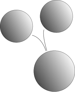 Coalescence de deux gouttes