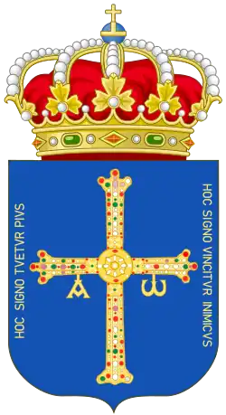 Blason de Principauté des AsturiesPrincipado de Asturias Principáu d’Asturies