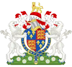 Armes du royaume d'Angleterre de 1461 à 1470.