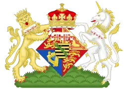 Armoiries de la princesse Maud de Galles.