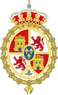 Blason de Nava del Rey