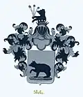 Armoiries des Behr en Belgique
