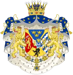 Prince héritier, duc de Södermanland (1818-1826).