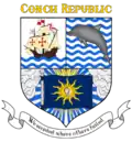 Blason de République de Conch(Depuis 1982)