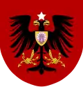 Blason de la principauté d'Albanie (1914-1925)