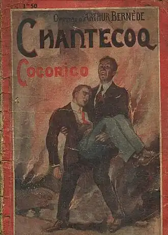 Couverture de Cocorico, premier volume de la série Chantecoq parue en 1916 aux éditions Jules Tallandier