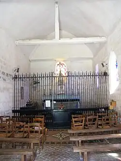 Intérieur de la chapelle Saint-Julien