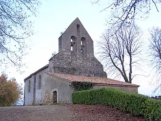 L'église de Gouts (déc.&nbsp;2009)