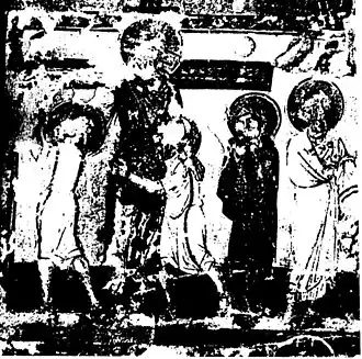 Codex de Grégoire de Nazianze vers 860-890.