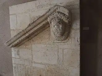 Fronton de l'hôtel Allenet