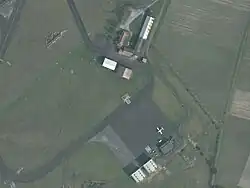 Partie civile de la base militaire de Cognac (aéroport de Cognac) en 2014.