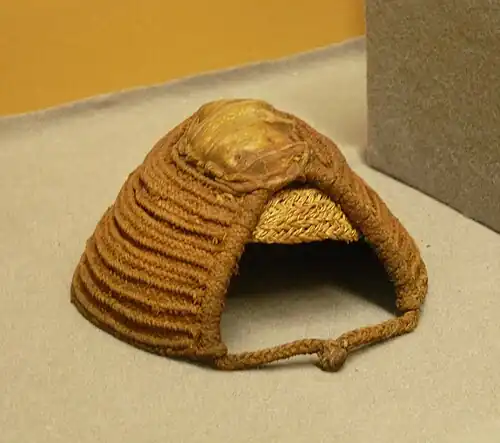 Coiffure Lega (République démocratique du Congo, Afrique centrale). Musée royal de l'Afrique centrale, Tervuren, Belgique.