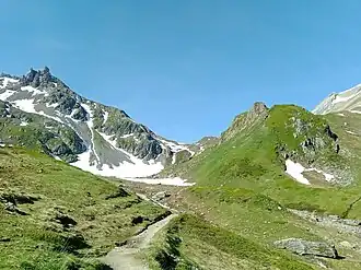Image illustrative de l’article Col du Bonhomme (massif du Mont-Blanc)