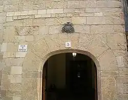 Entrée de l'ancien collège des Récollets.