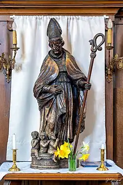 Statue de Saint Nicolas.