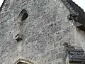 Chapelle seigneuriale détails du pignon