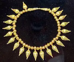 Bijoux grecs. Ve&nbsp;siècle&nbsp;av. J.-C.