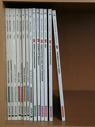 Les quatorze premiers albums de Nabuchodinosaure.