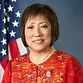 Colleen Hanabusa, représentante de 2011 à 2015 et depuis 2017 pour Hawaï