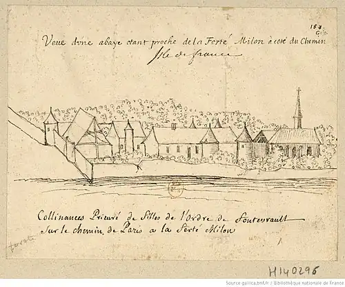 Prieuré de Collinances sur Thury-en-Valois.